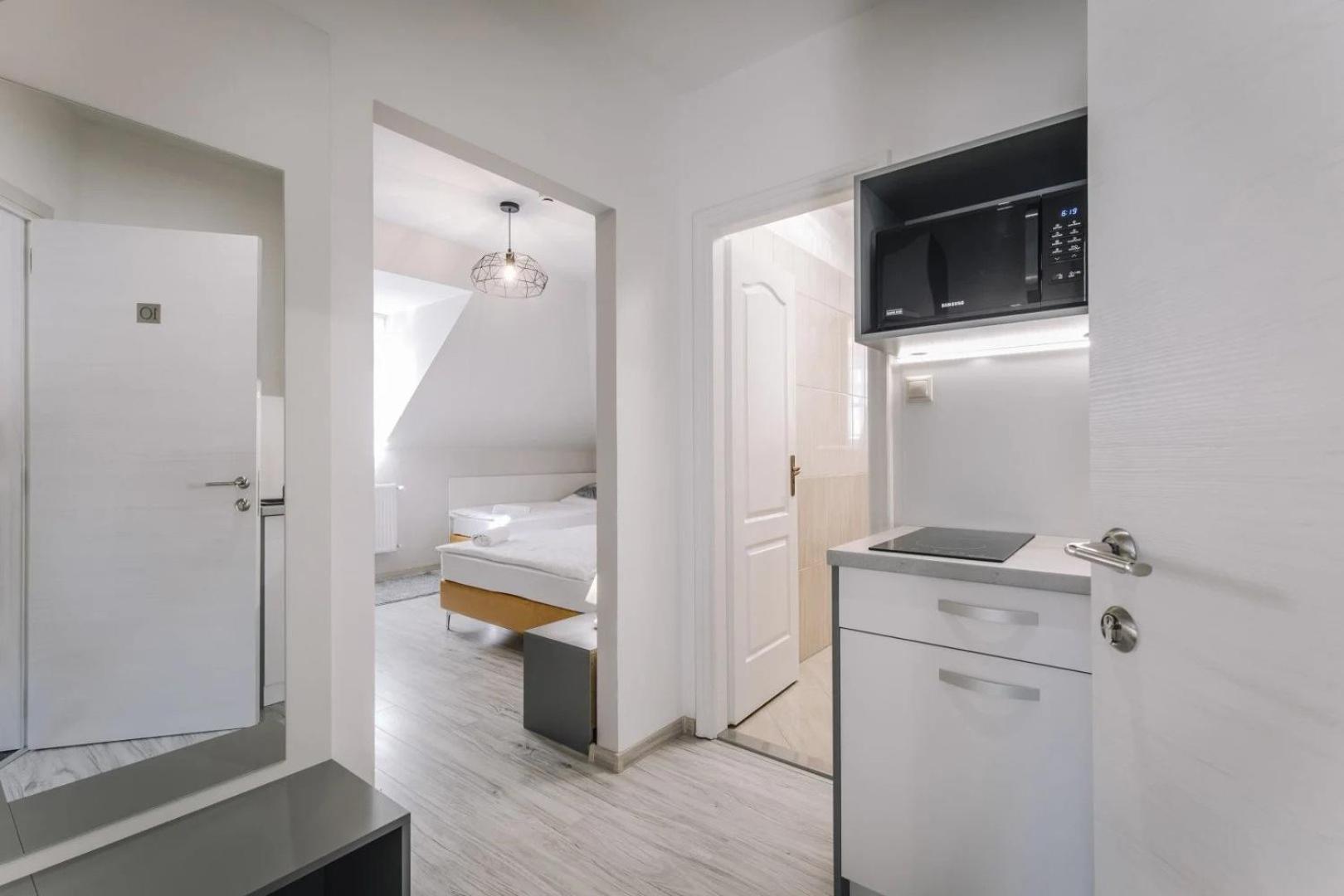Apartmanhaz Soho Gyor Bagian luar foto